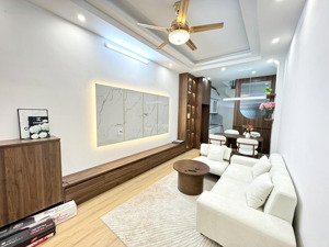 bán nhà vĩnh hưng. 40m2. 5 tầng. mặt ngõ thông, tặng full nội thất, 3 bước ra phố. giá chỉ hơn 8tỷ
