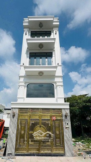 nhà mới 100% 4 tầng đường số 40 hbc- đường nhựa 7m- sổ hồng riêng hoàn công đầy đủ