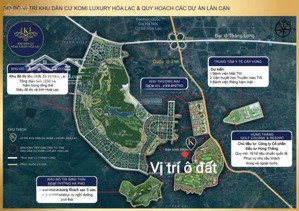 án nhà vườn view núi căn góc 352m² tại thạch thất cách khu cnc hòa lạc