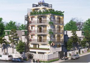 cho thuê tòa chdv góc 2mt làng báo chí thảo điền 9pn full nội thất