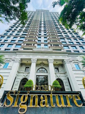 hanoi signature - giá ngoai giao, lô góc 180m2, vị trí kim cương, sinh lời theo thời gian
