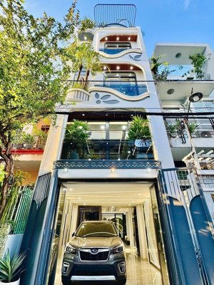 nhà 3 tầng đúc btct hẻm 6m lạc long quân 5pn 6wc - shr giá bán nhanh 4 tỷ 200 thương lượng