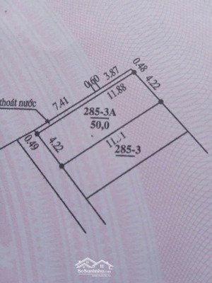 50m tổ 12 yên nghĩa mt 4,2m cách đường oto 100m