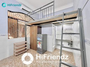 trọ gác cửa sổ trời nội thất đối diện lotte cộng hoà tân bình