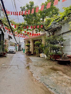 hẻm ô tô thông,5x13m,3 tầng kiên cố,khu đồng bộ cao tầng,30m ra mặt tiền,phú thuận quận 7,nhỉnh 7ty