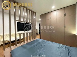 trống căn hộ studio/1pn ban công lớn - thiết kế tone gỗ ấm cúng - tinh tế hiện đại - gần sala