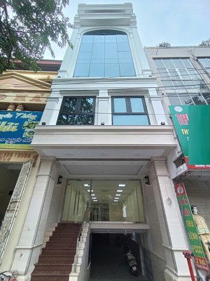 cho thuê nhà mp quang trung, hà đông. dt 160m2, 7t, 1 hầm, có thang máy, nhà mới 100%. giá 120tr