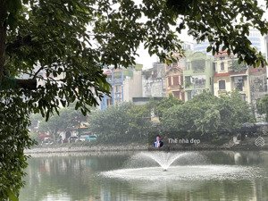 (giảm 2 tỷ) 24.9 tỷ tôn đức thắng, 65m2, 2 nhà ra hồ, ôtô tránh, vỉa hè, kinh doanh đỉnh, mt 6m, 3t