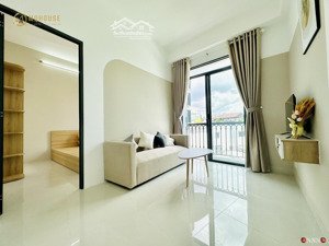 căn hộ 1 phòng ngủ gò vấp, ban công, mới xây, full nội thất, ngay cityland nguyễn văn lượng