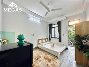 cho thuê căn studio ban công đường ni sư huỳnh liên, gần đh văn hiến