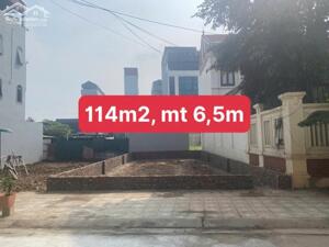 Bán Đất Vân Canh – Hoài Đức, 114,2m², Mặt tiền 6.5m, Đường 11m, vỉa hè 2.5m, Gần Công Viên
