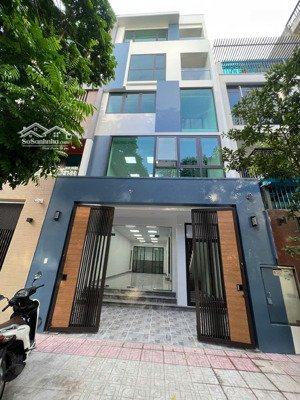 chính chủ cho thuê nhà mới nguyễn xiển, 110m x6 tầng, thang máy, thông sàn, oto đỗ thoải mái, 43tr