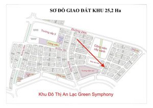 bán lô góc khe thoáng siêu đẹp dt 80m2 gần trường mầm non, gần công viên cây xanh khu 25ha vân canh