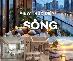 bán căn 2pn (65m2) the gió 3,150 tỷ ck 22,5% thanh toán 1%/ đợt - view đẹp 3 mặt giáp sông