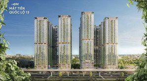 chính thức nhận booking toà risa - la pura mặt tiền quốc lộ 13 - giá chỉ 39,5tr /m2