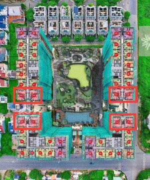 căn hộ victoria village quận 2. 2pn - 2wc căn góc - 5.990 tỷ /75m2 tầng đẹp view thoáng mát