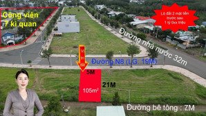 lô đất hai mặt tiền trước sau cát tường phú hưng chỉ 1 tỷ 0xx triệu