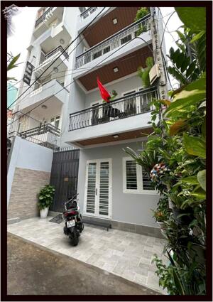 Top Villa rẻ xinh 6 x 18.5m 1 trệt 3 lầu Lê Thị Riêng Bến Thành Q1 TP.HCM