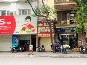 hiếm - nhà mặt phố huế - vỉa hè rộng - kinh doanh các loại hình - sổ vuông đẹp 83m chỉ 50 tỷ.