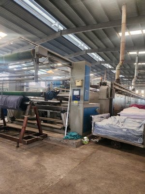 cho thuê nhà xưởng dệt nhuộm kèm toàn bộ máy móc trong kcn củ chi