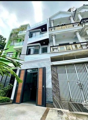 bán nhanh nhà mới xây 4 tầng hẻm xe hơi phước long b gần cao đẳng công thương 52.8m2, giá 7.5 tỷ