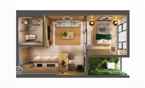 bán căn hộ chung cư tại sky forest residences, 3,5 tỷ, 34m2, view biệt thự đảo