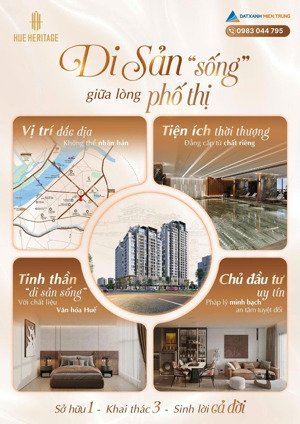 huế heritage - chính thức ra mắt bảng giá & chính sách bán hàng đợt đầu tiên