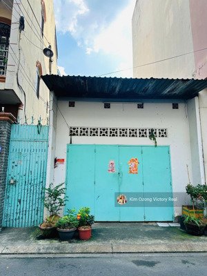 83tr/m2 - bán nhà hẻm 4m đường huỳnh văn nghê p15 tân bình - dt 90m2 [5x18]m, cấp 4 tiện xây chdv