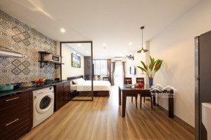 căn hộ phố yết kiêu: 50m2, full đồ, thang máy, 1pn, 1pk, pccc đầy đủ, nhà mới. giá: 14 tr/tháng