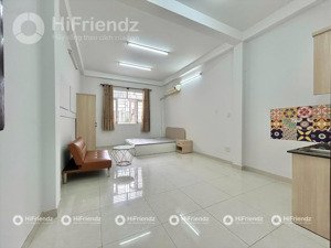 cho thuê căn hộ studio rộng rãi - ngay cmt8 - gần công viên lê thị riêng