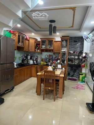 nhà đẹp 4 tầng, hẻm 12m kinh doanh, gần chợ lê văn quới, 63m, 8.2 tỷ