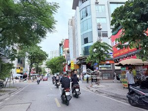 bán nhà mặt phố nguyễn văn huyên cầu giấy - 270m mt 12m - lô góc 3 thoáng - vỉa hè kdvp