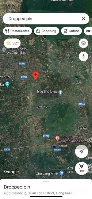 bán lô đất góc 2 mặt tiền 11.000 m2 xuân thọ, xuân lộc , đồng nai