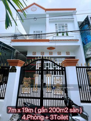 nhà hẻm nguyễn thái học sát chợ vĩnh bảo, rạch giá, 7x19m, 2 tầng, 4 ngủ 3 toilet, sổ hoàn công.