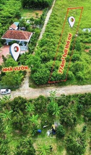 đất vườn bưởi mà full thổ cư đường ô tô khánh vĩnh cách nha trang 30 phút đi xe