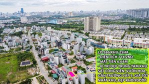 tôi có lô đất to 114.2m2 mặt tiền rộng cần bán tại vân canh