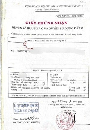 bán nhà hẻm vip 42/ hoàng hoa thám, trệt lầu đúc 4pn, 3wc, dt 67m2 giá chỉ 6,6 tỷ còn tl