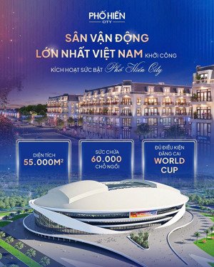 dự án khu đô thị phố hiến đầu tiên tại khoái châu hưng yên 