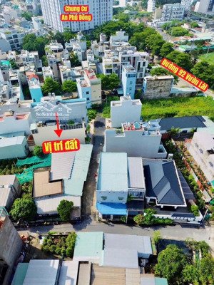 bán đất hẻm 92 đường vườn lài 4 x 22m = thổ cư 88.1m2 = giá 5.35 tỷ sổ riêng, pháp lí chuẩn