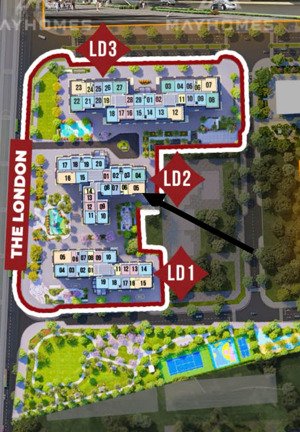 bán căn dự án the london - vinhomes ocean park xã dương xá, gia lâm, hà nội