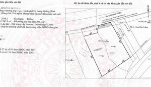 bán 2038m2 full thổ cư 90% ngã tư đại yên, hạ long, giá 10,8 tr, lh ngay 