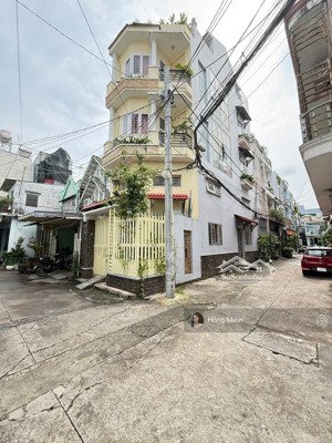 chỉ 10,5 tỷ - 4x15m - 4 tầng - góc 2 mặt tiền hẻm xe hơi bàu cát - ngay phan sào nam - gần bảy hiền