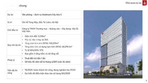 tòa văn phòng hạng a (rox center), 136 hồ tùng mậu. với mức giá chỉ từ 45 triệu/m2