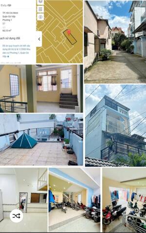 LÊ QUANG ĐỊNH - P.1 - GÒ VẤP 7,45 TỶ - 60M2 (4,6 x 13m ) - 4 TẦNG - 5 PHÒNG KHÉP KÍN