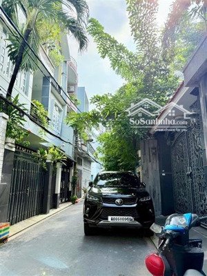 ( 4 x 13 ), 4 tầng, hẻm 5m, xe hơi tới nhà, trường chinh, trương công định, tân bình, nhỉnh 8 tỷ