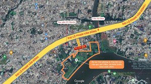 bán đất hẻm phạm văn đồng, hiêp bình chánh, thủ đức. giá 40 triệu/m2. sổ hồng. dt 448m2 và 978m2