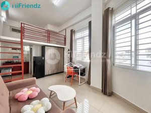 cho thuê phòng có gác cửa sổ lớn, full nội thất gần khu chợ bà chiểu, văn lang, hvcb