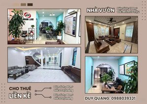 chính chủ cho thuê nhà khu d, geleximco, hà nội .