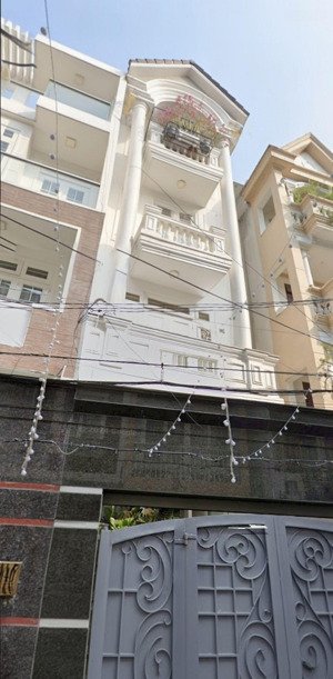 nhà 6 tầng 4x19m sổ vuông đẹp, hẻm xe hơi 8m, khu cao tầng dân trí, quang trung phường 8 gò vấp