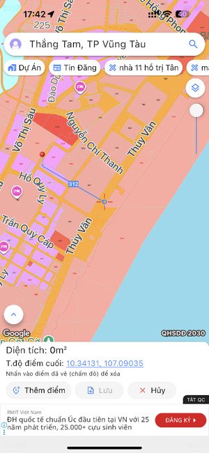 bán nhà đường hồ quý ly , phường thắng tam, tp vũng tàu